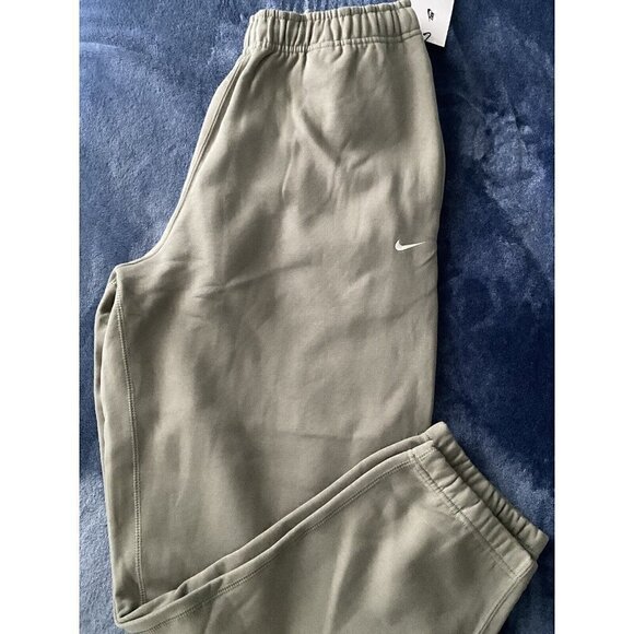 Nike NikeLab Heavyweight Fleece Pants Mens Sz Large Light Army White CW5460-320 - Picture 2 of 10